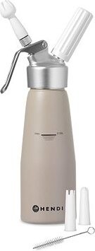 Hendi 975893 Fľaša na šľahačku Kitchen line hnedá