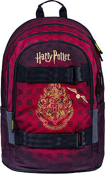 BAAGL Školský batoh Skate Harry Potter Rokfort vínový GRS