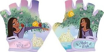 Disney Detské cyklistické rukavice na bicykel Wish