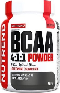 Nutrend BCAA 4 : 1 : 1 POWDER, 500 g, melón