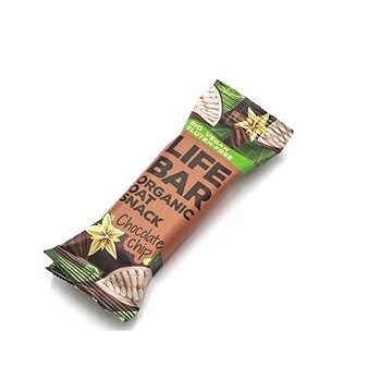 Lifefood BIO Lifebar Oat Snack 40 g s kúskami čokolády