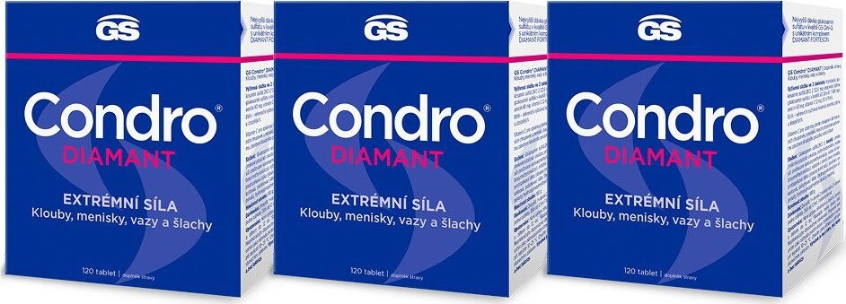 GS Condro Diamant, 3× 120 tabliet