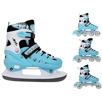 NILS EXTREME Zimné korčule 4 v 1 NH10905 S (31 – 34) mintové