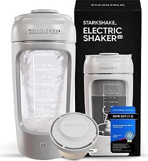 STARKFELD Prenosný elektrický shaker na proteín 650 ml, biely