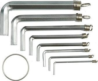 VOREL Kľúče imbus 1,5 – 10 mm CrV v sade TO-56391