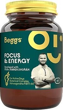 Beggs Focus and Energy Developed with Marek Dvořák 60 kapsúl