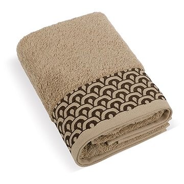 BELLATEX Froté uterák Čipka 500 g K/317 hnedý 50 × 100 cm