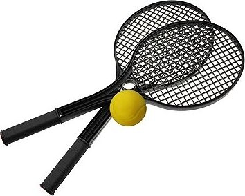 SPORTTEAM Sada na lenivý tenis – 3 rakety s loptičkou