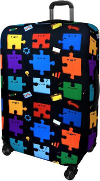 Kufryplus Obal na kufor Z51 Puzzle L