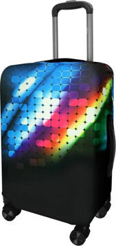 Kufryplus Obal na kufor Z253 Dúha S