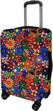 Kufryplus Obal na kufor Z121 Kvety S