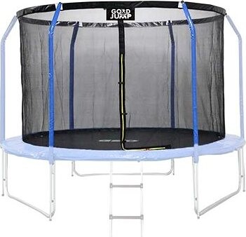 GoodJump Ochranná sieť na trampolínu 400 cm – INSIDE – na 8 rúrok – čierna