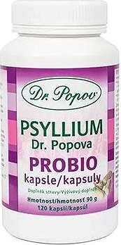 Dr.Popov Psyllium PROBIO kapsule 120 ks