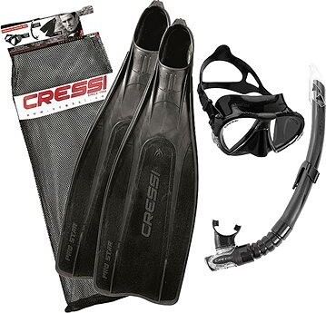 Potápačský set Cressi set Pro Star Bag, 39/40