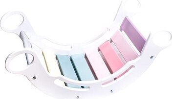 BaaVi Montessori hojdačka Monte Pinky White