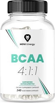 MOVit Energy BCAA 4 : 1 : 1, 240 vegetariánskych kapsúl