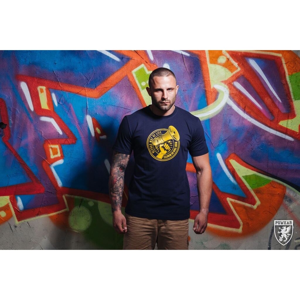 Triko PGwear Way of Life - modré, M