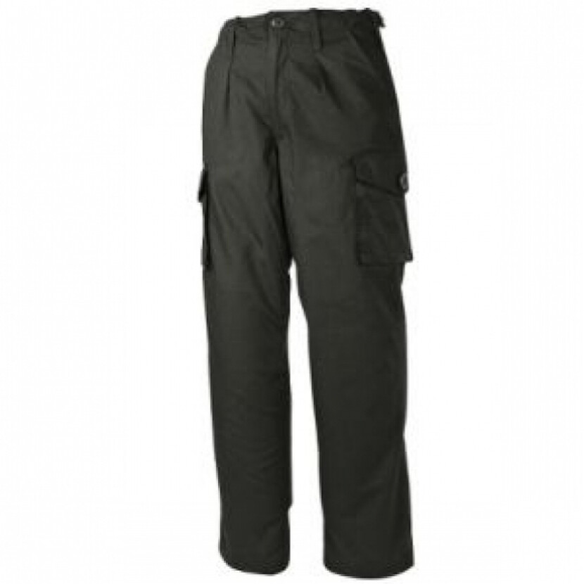 Nohavice Mil-Com Police - čierne, 38