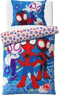 CARBOTEX Mikroplyšové Spidey Úžasní priatelia 140 × 200, 70 × 90 cm