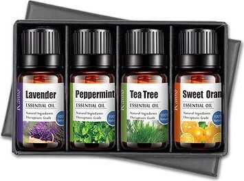 Natural Essential Oils darčeková súprava 4 esenciálnych olejov