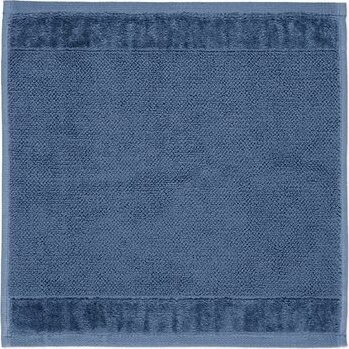 Möve Bambusový uterák 30 × 30 cm sivo-modrý