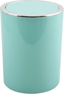 MSV výklopný odpadkový kôš Kamaka, pastelovo zelený, plast, 6 l