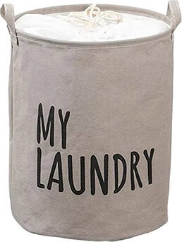 Livefy Koš na prádlo Landry 40 × 50 cm, šedý