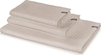 Möve PIQUÉE uterák s waflovým vzorom 50 × 100 cm kašmír