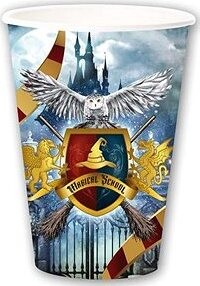 Papierové tégliky čarodejník Harry 6 ks 355 ml