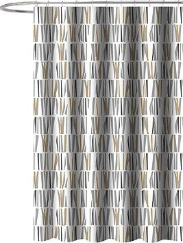 DuraHome Záves kúpeľňový 180 × 200 cm PES, vzorovaný_CY_213761