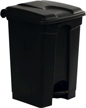 Gastro Plastový pedálový kôš 45 l, čierny