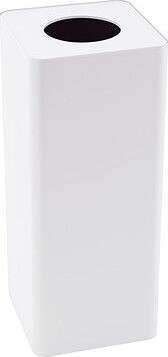Odpadkový kôš na triedený odpad Caimi Brevetti Centolitri W, 100 l , biely, sklo