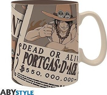 One Piece – Wanted Ace – hrnček