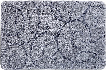 Spirella Koupelnová předložka Loop 60 × 90 cm šedá
