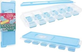 Gastro Forma na kocky ľadu s viečkom 26 × 9,5 cm, rôzne farby