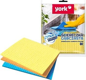 YORK hubová utierka mix farieb 3 ks