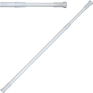 DuraHome teleskopická rozperná tyč 120 – 220 cm biela