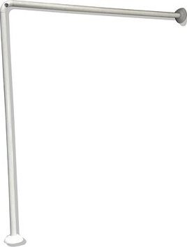 DuraHome univerzálna rohová tyč 100 × 120 cm biela