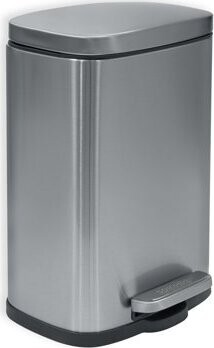 Spirella pedálový odpadkový kôš Akira, brúsená nehrdzavejúca oceľ, 5 l