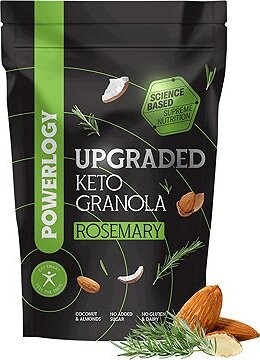 Powerlogy Upgraded Keto Granola Rosemary 350 g