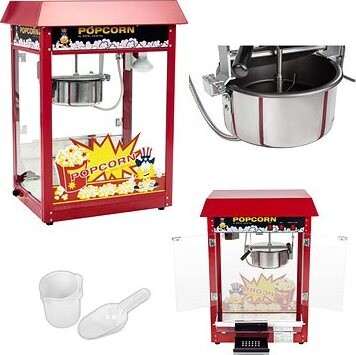 Royal Catering Bar červený stroj na popcorn