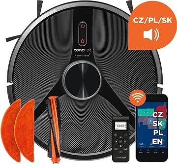 VR3100 Robotický vysávač 2 v 1 RoboCross Laser Soft