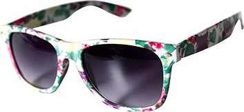 OEM Slnečné okuliare Nerd flower biele