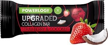 Powerlogy Upgraded Collagen Bar Strawberry 50 g