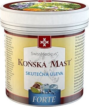 SwissMedicus Konská Masť Forte Chladivá 250 ml