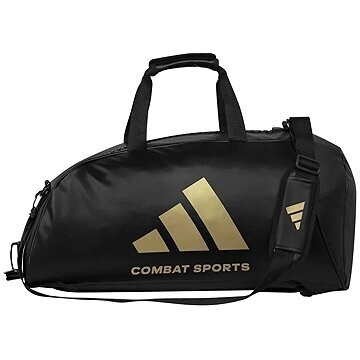 ADIDAS 2in1 Bag PU Combat Sports S, black/gold