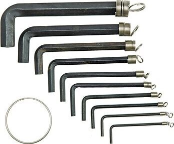 VOREL Kľúče imbus 1,5 – 10 mm v sade TO-56390