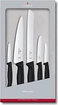 Victorinox Kuchynská súprava Swiss Classic, čierna, 5 ks
