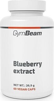 GymBeam Extrakt z čučoriedok 60 kapsúl