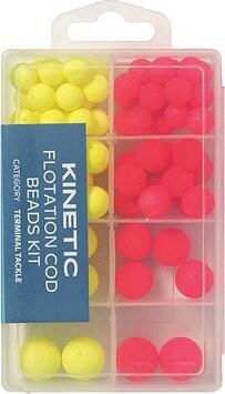 Kinetic Súprava korálikov Flotation Cod Beads Kit 72 ks
